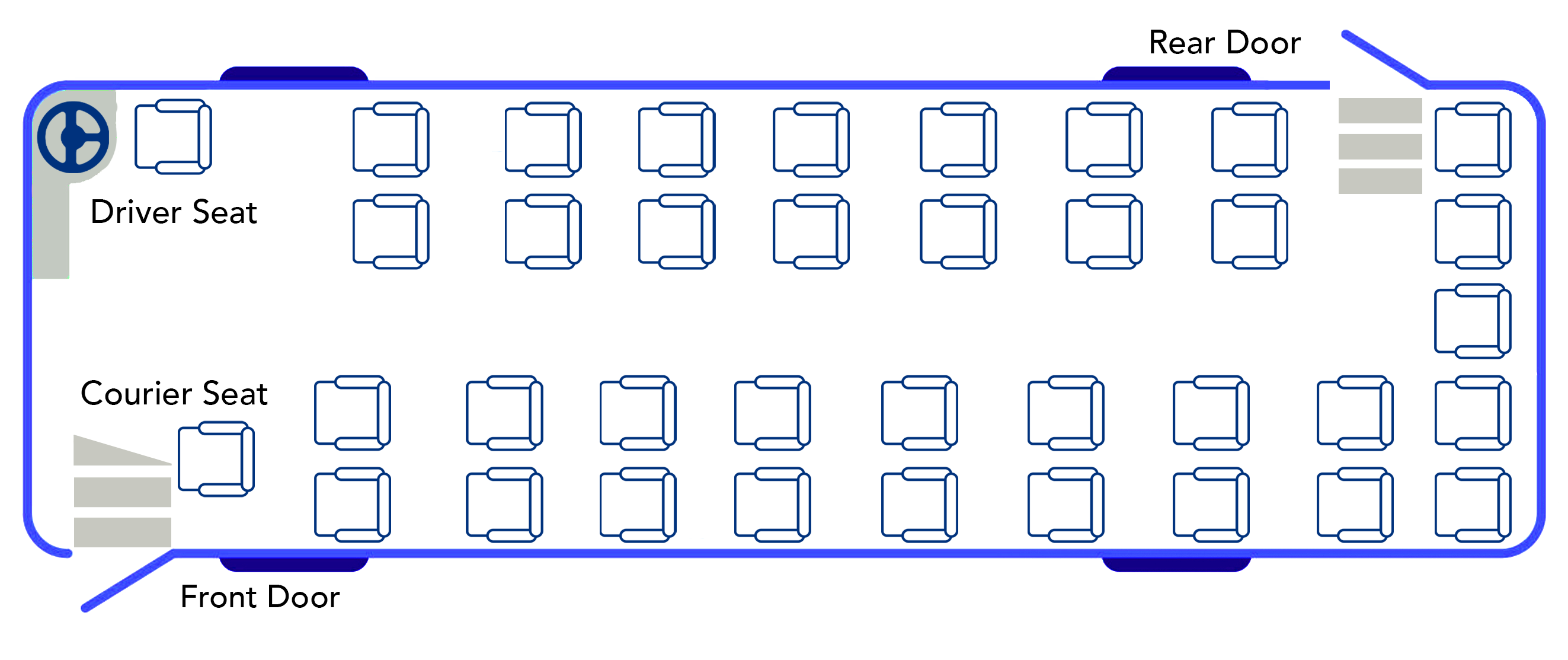 Digital image: 35 Seater Layout