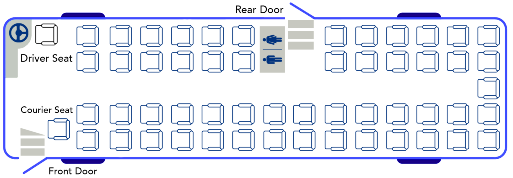 Digital image: 53 Seater Layout