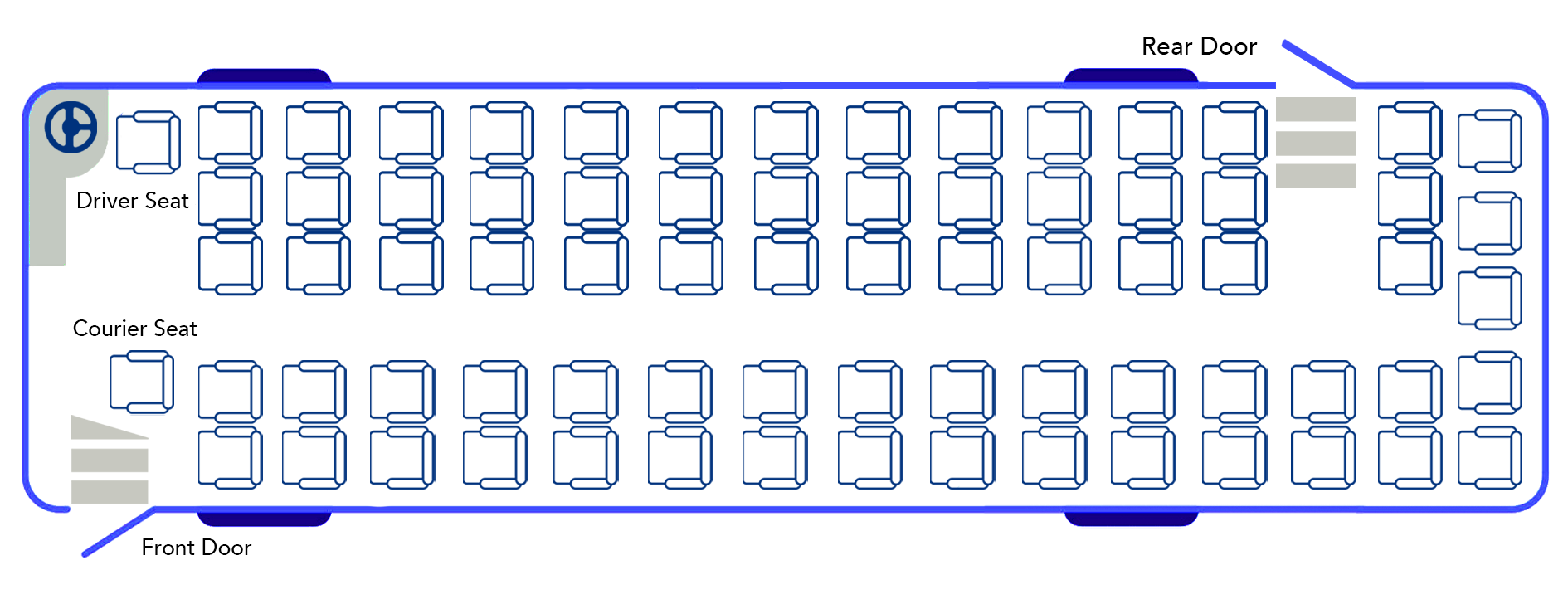 Digital image: 72 Seater Layout