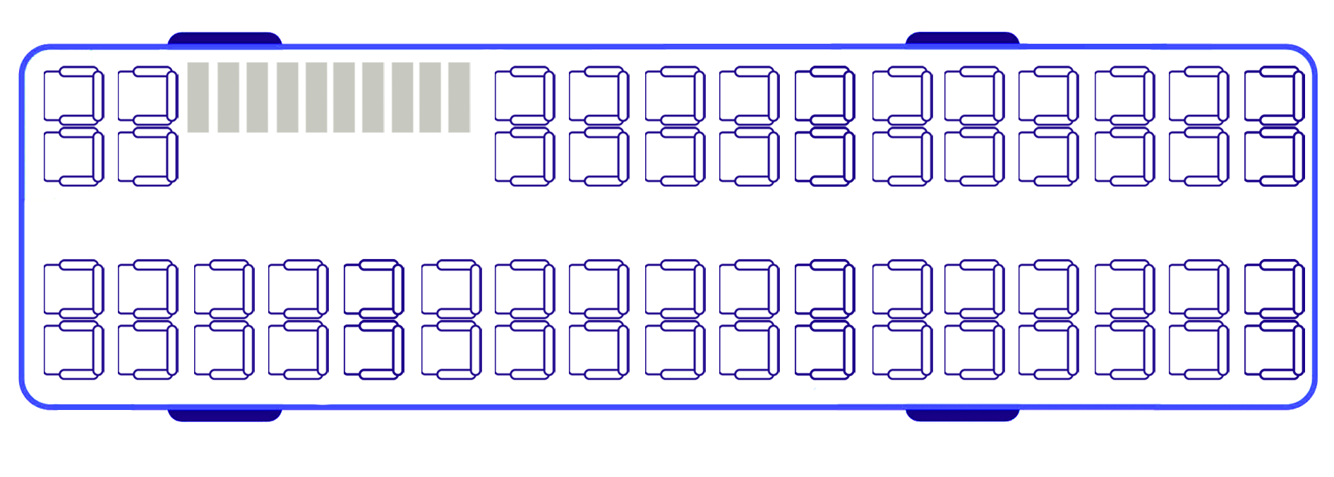 Digital image: 98 Seater Layout Upper Floor
